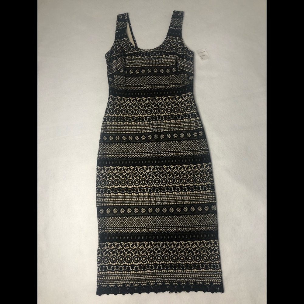 Eyelet Detail Dress